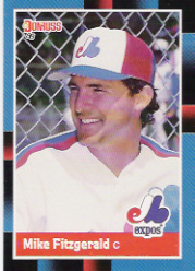 1988 Donruss Baseball Cards    159     Mike Fitzgerald